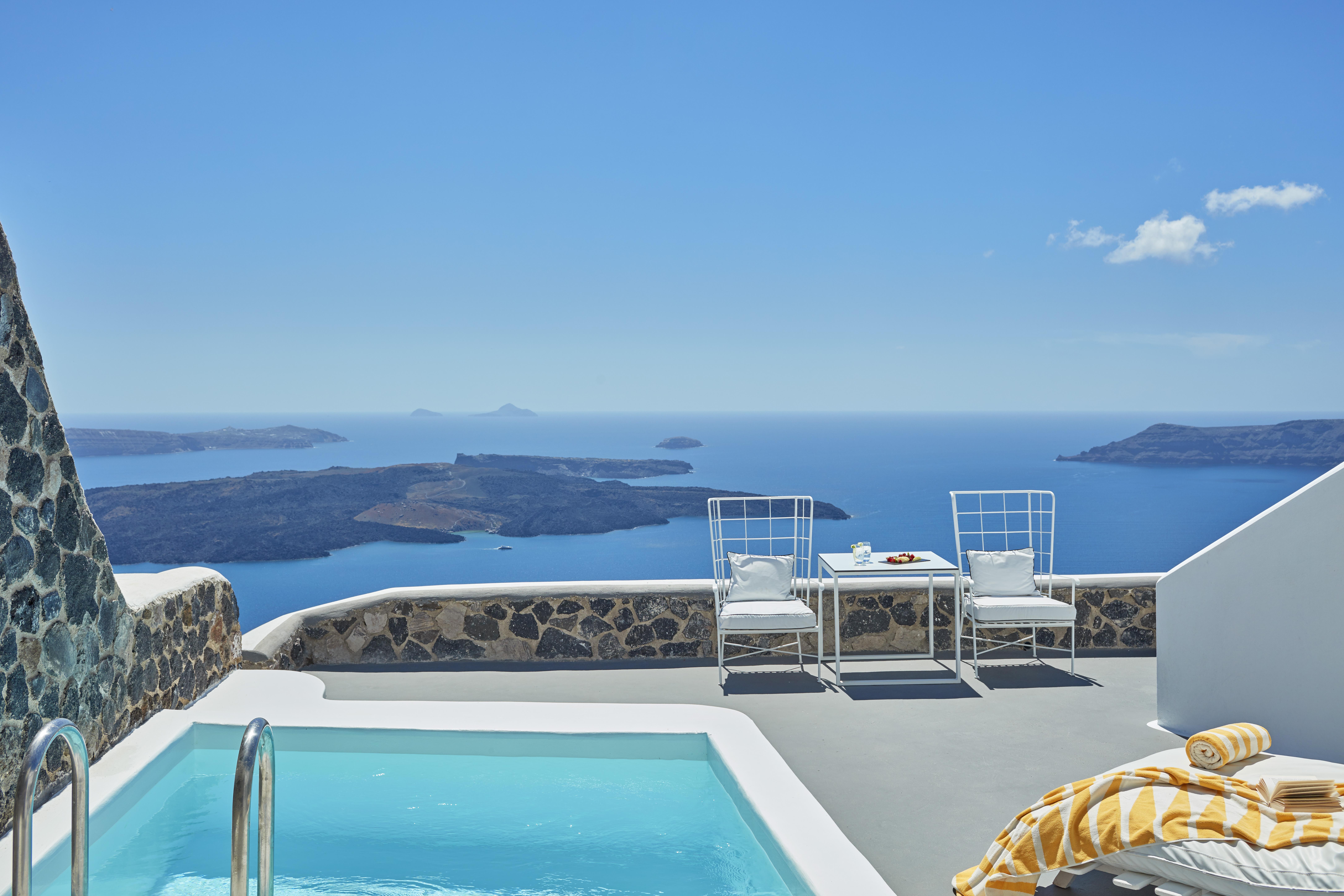 Katikies Chromata Santorini - The Leading Hotels Of The World Imerovigli  Eksteriør billede