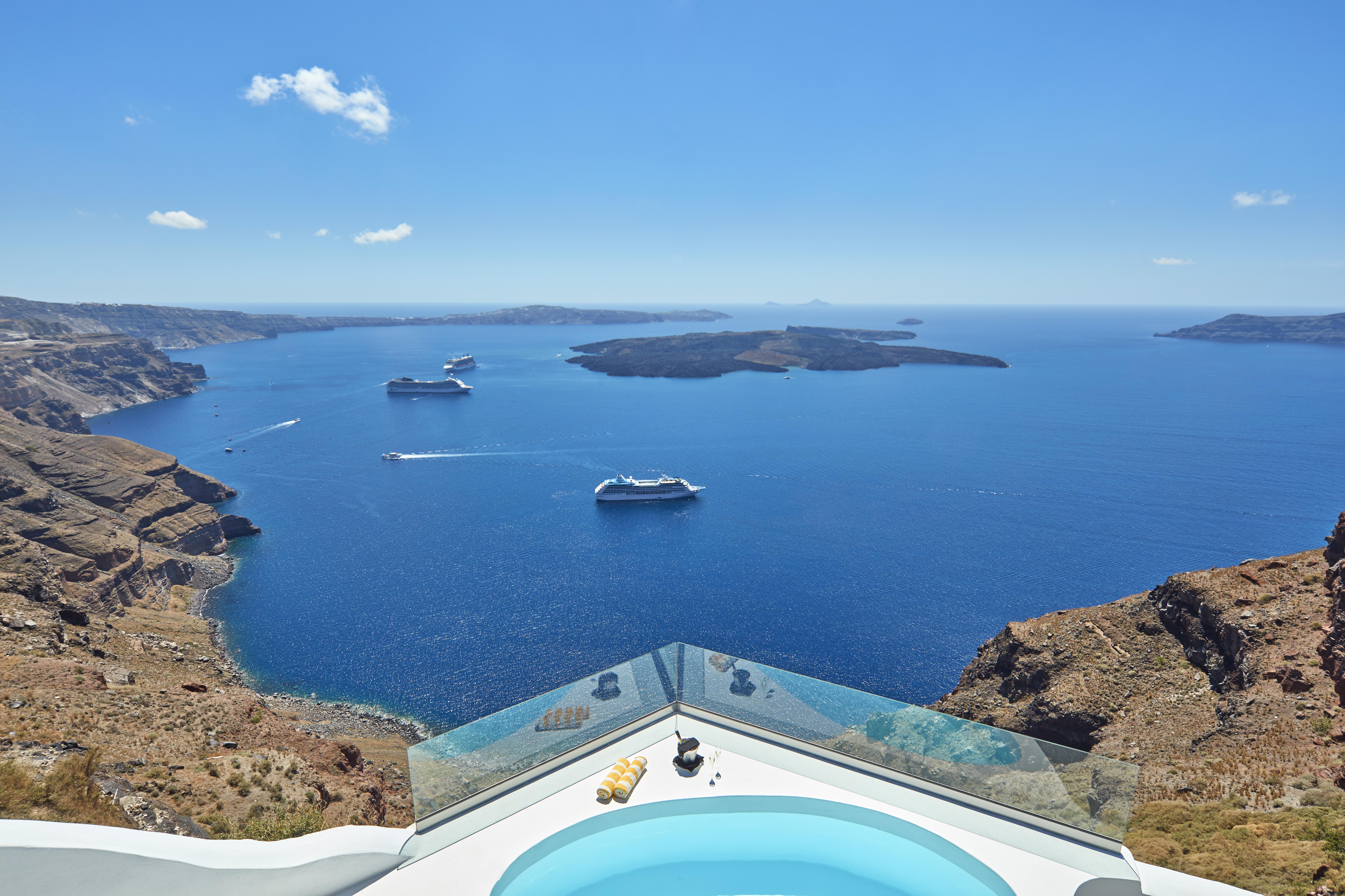 Katikies Chromata Santorini - The Leading Hotels Of The World Imerovigli  Eksteriør billede
