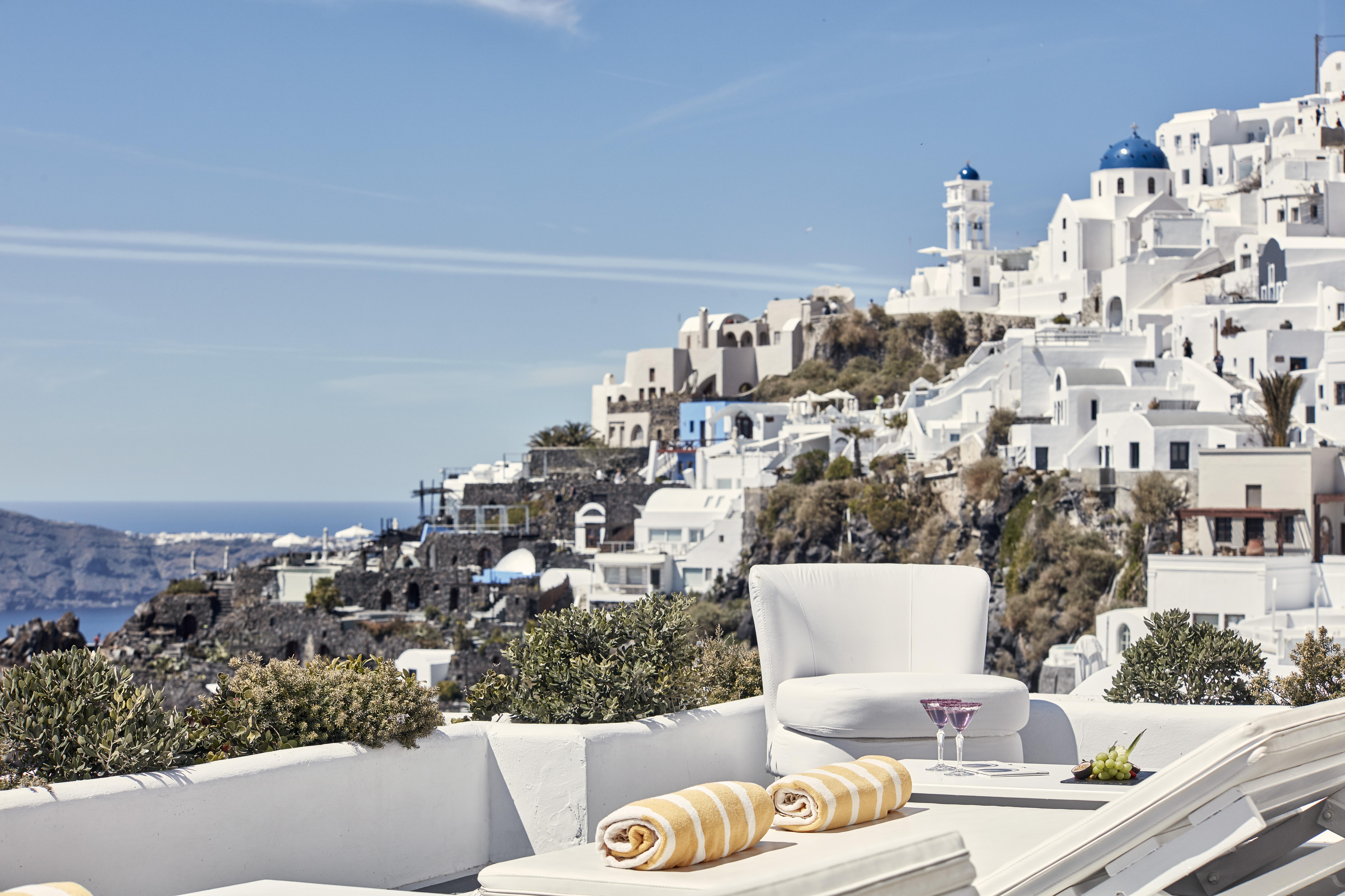 Katikies Chromata Santorini - The Leading Hotels Of The World Imerovigli  Eksteriør billede